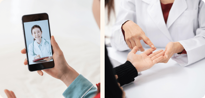 オンライン×対面